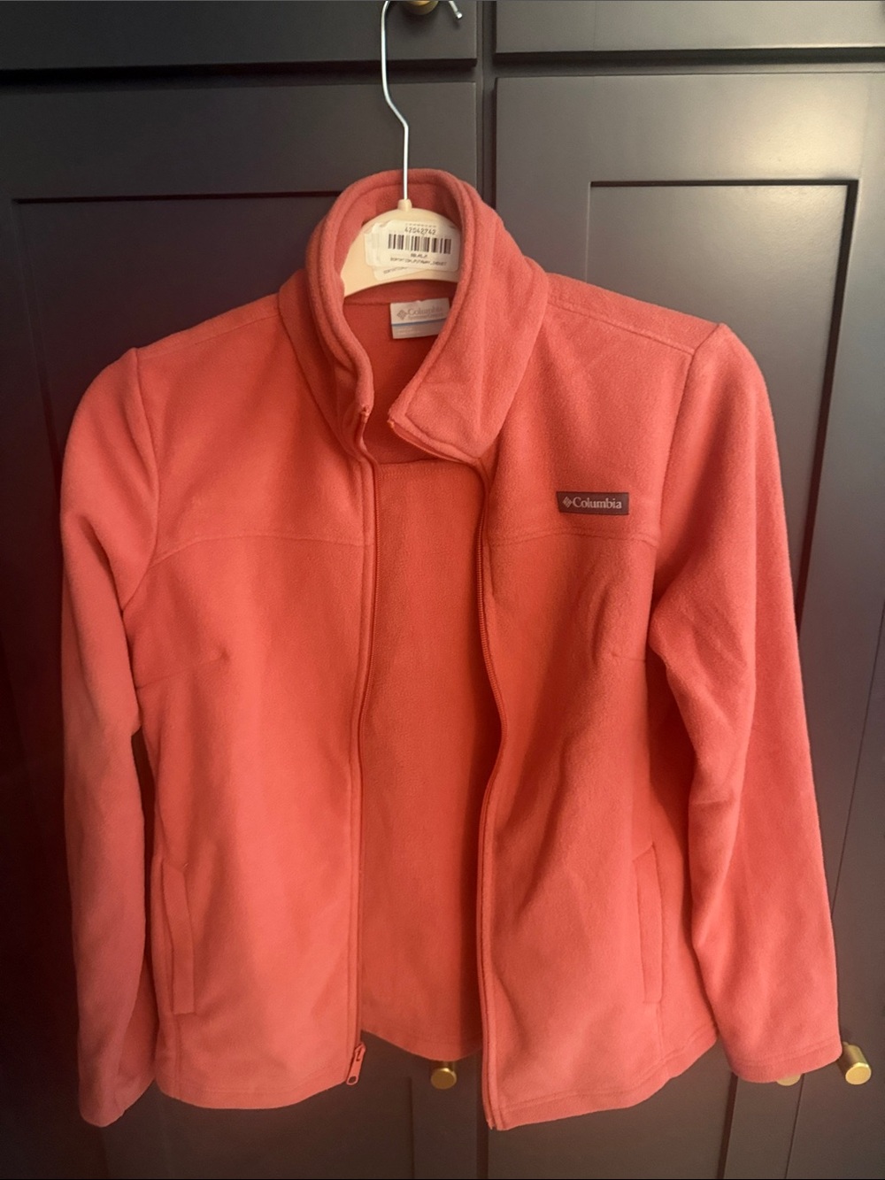 Columbia Women's SMALL Coral Teddy Fleece Jacket— EUC
